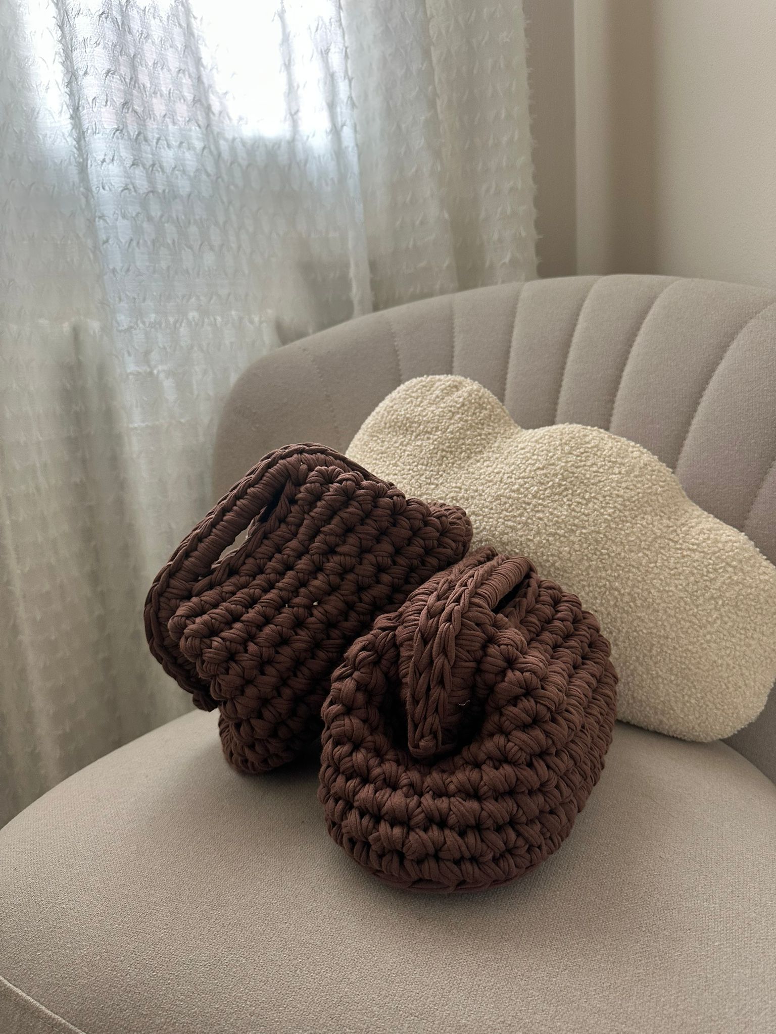 Clutch bag- cioccolato