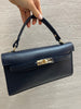 Pochette kelly - blu notte