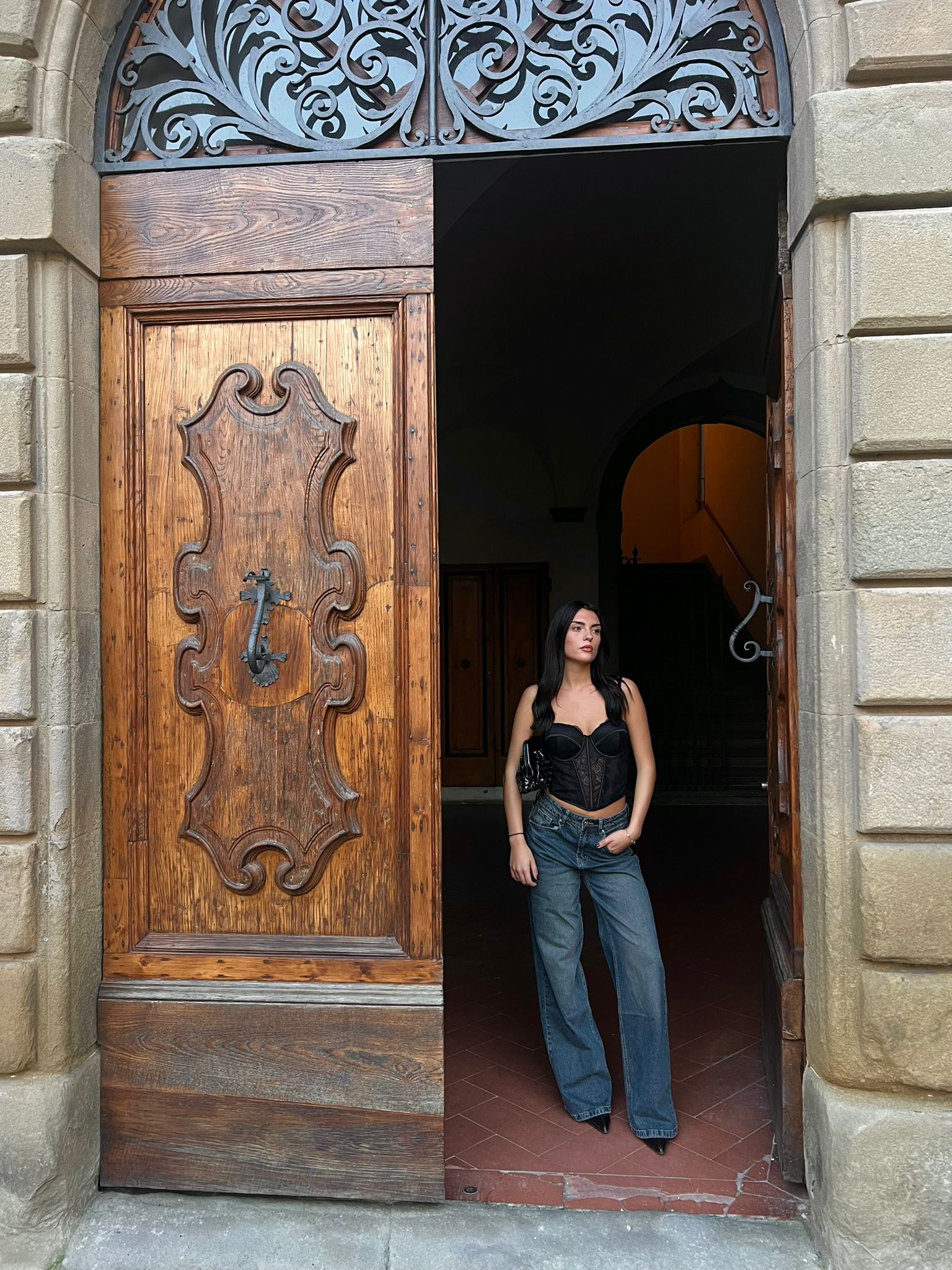 Corpetto in pizzo (digita nelle note il colore che vuoi acquistare)