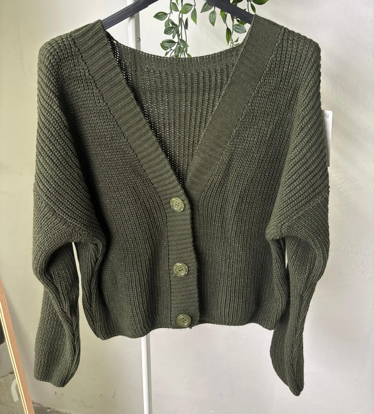 Cardigan Dixy oliva