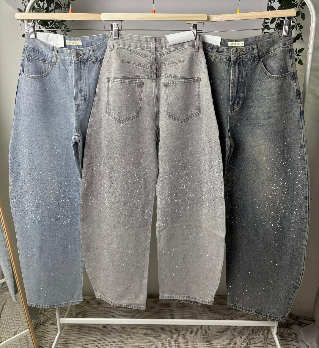 Jeans luce ballon (digita nelle note il colore che vuoi acquistare)