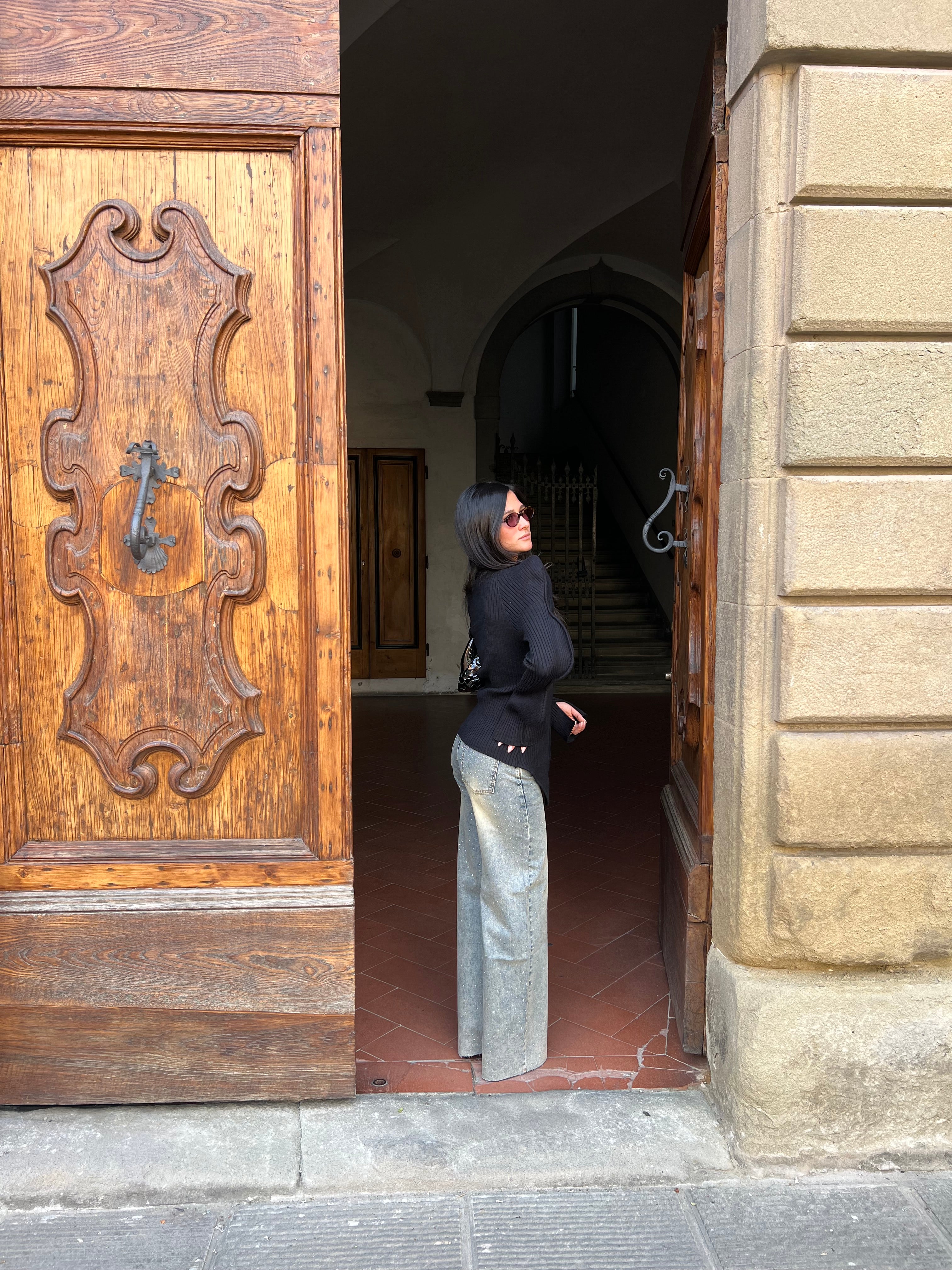 Jeans luce effetto vintage