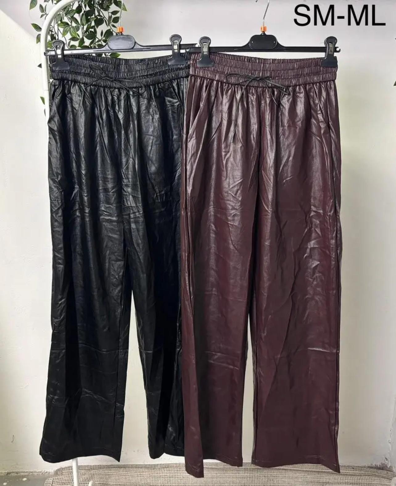 Pantalone ecopelle (digita nelle note il colore che vuoi acquistare)