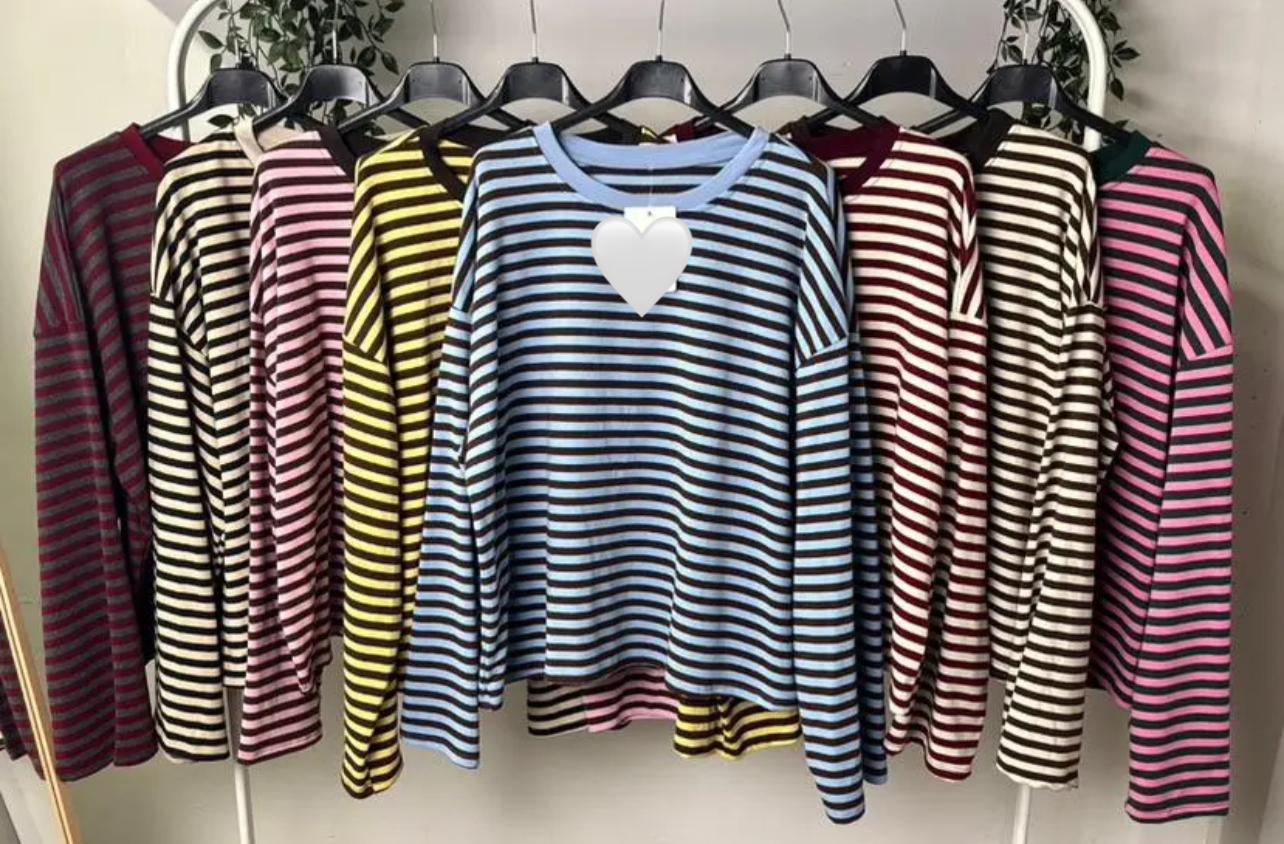 Maglia Liam a righe (digita nelle note il colore che vuoi acquistare)