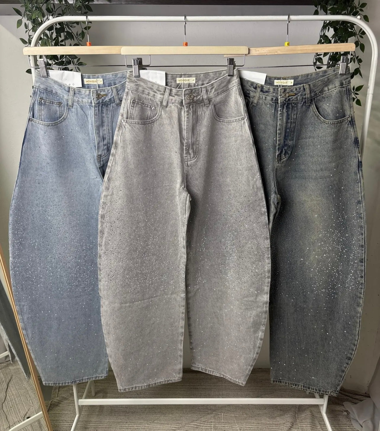 Jeans luce ballon (digita nelle note il colore che vuoi acquistare)