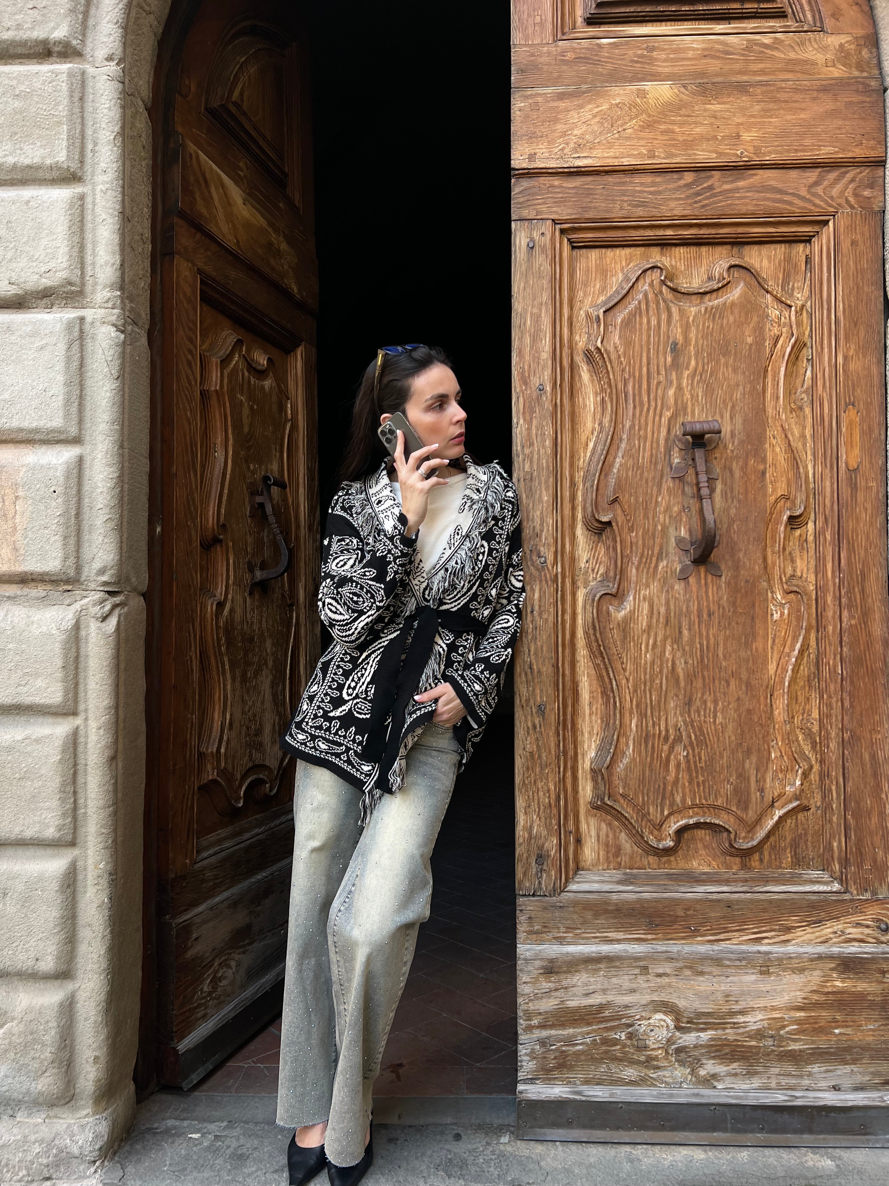 Cardigan kendall - black