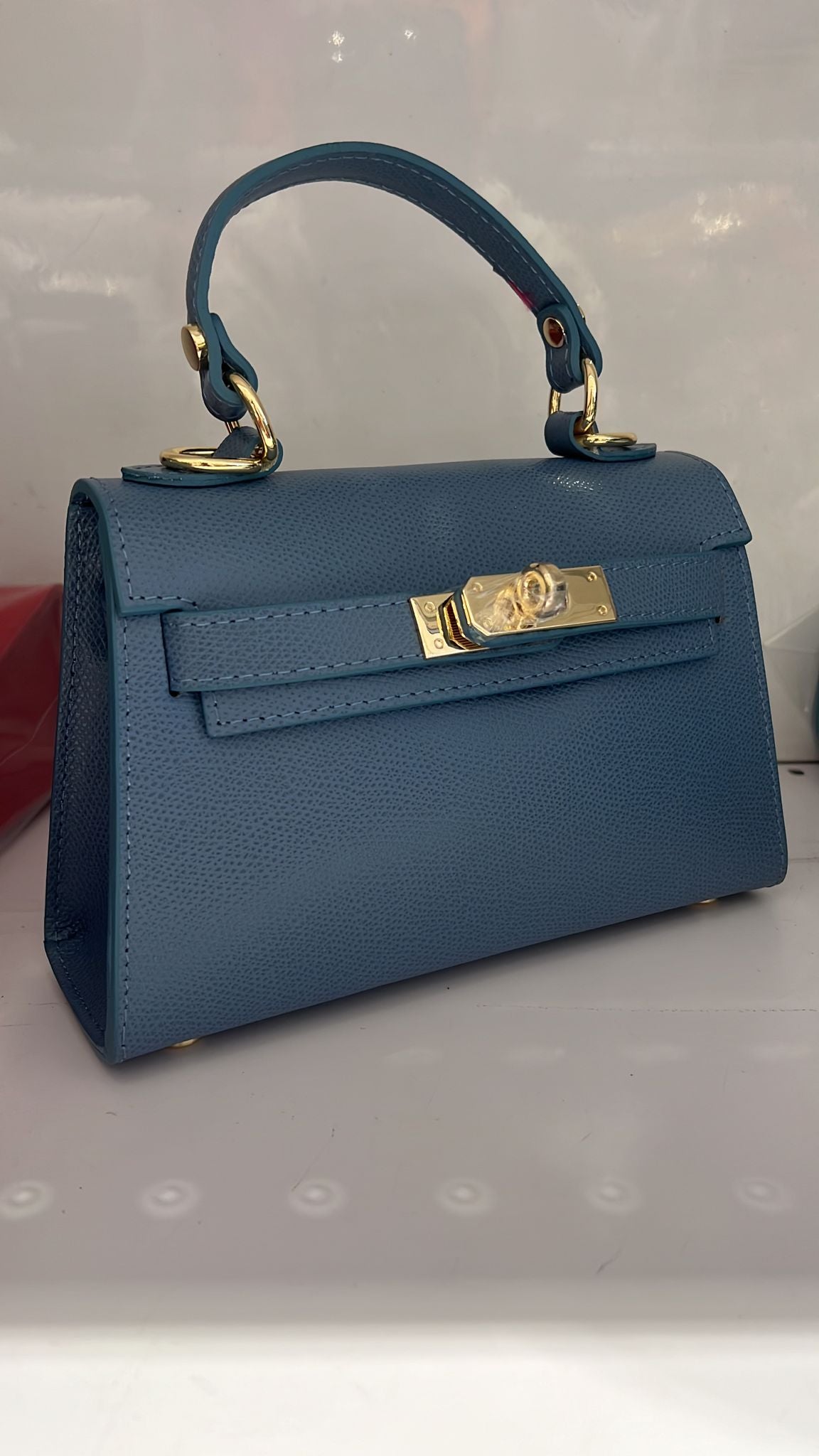 Borsa Mini kelly- carta zucchero