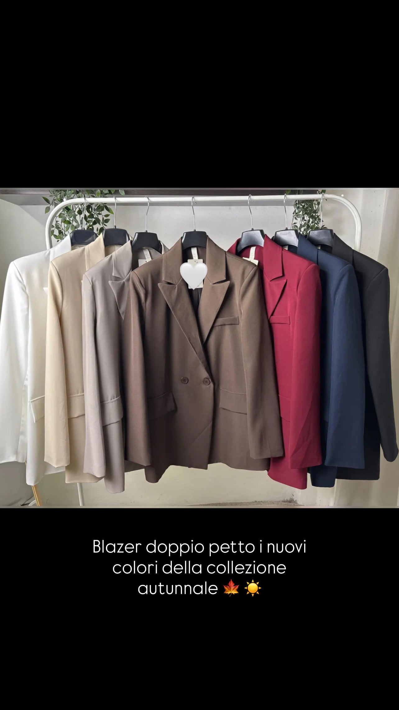Blazer doppio petto (digita nelle note il colore che vuoi acquistare)
