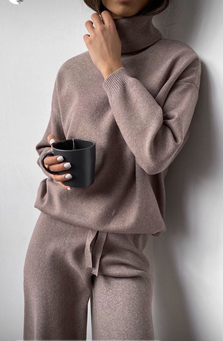 Coordinato in maglia (digita nelle note il colore che vuoi acquistare)