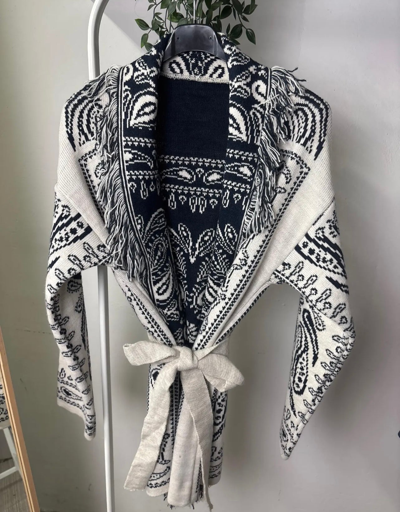 Cardigan kendall - burro/nero