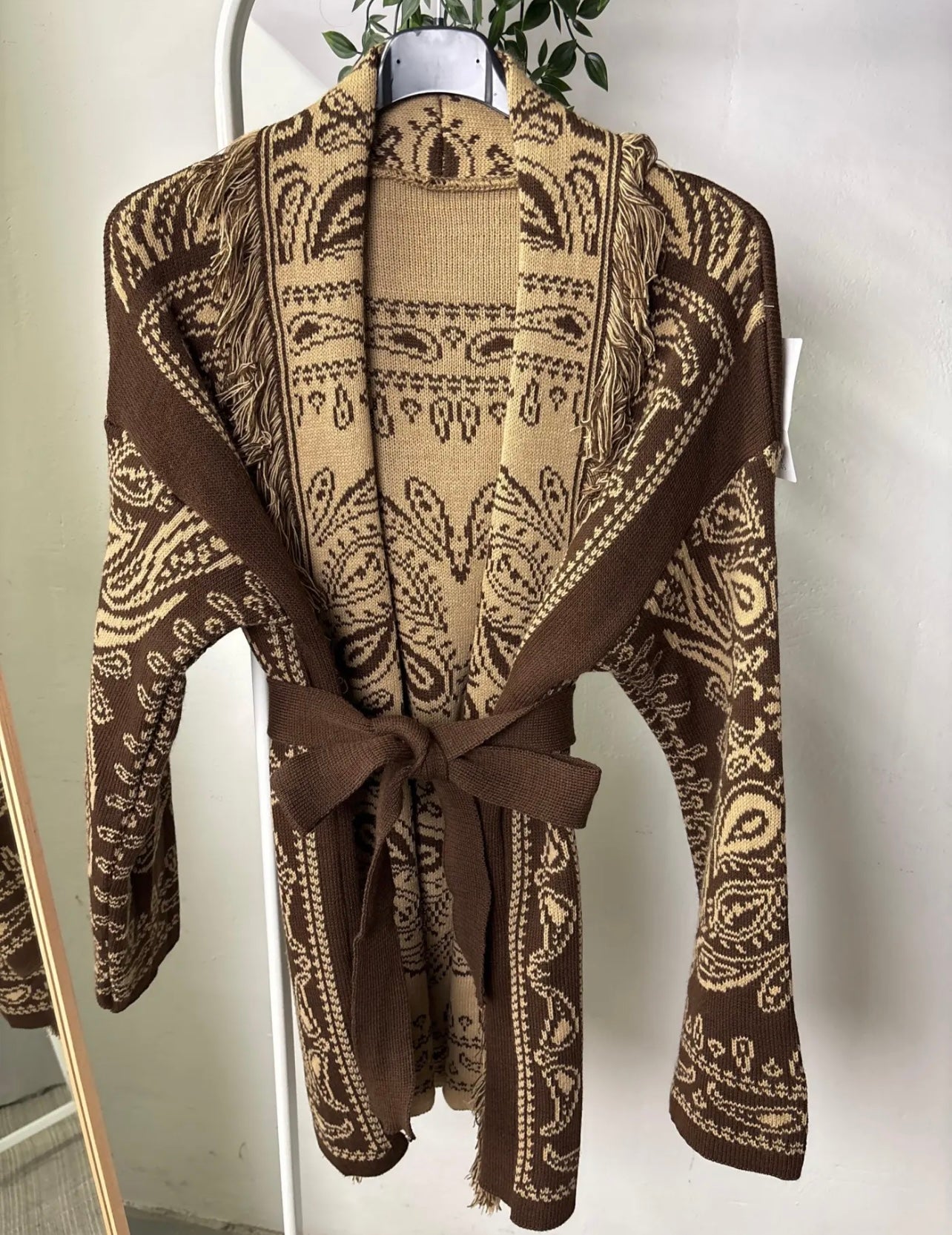 Cardigan kendall - marrone/beige