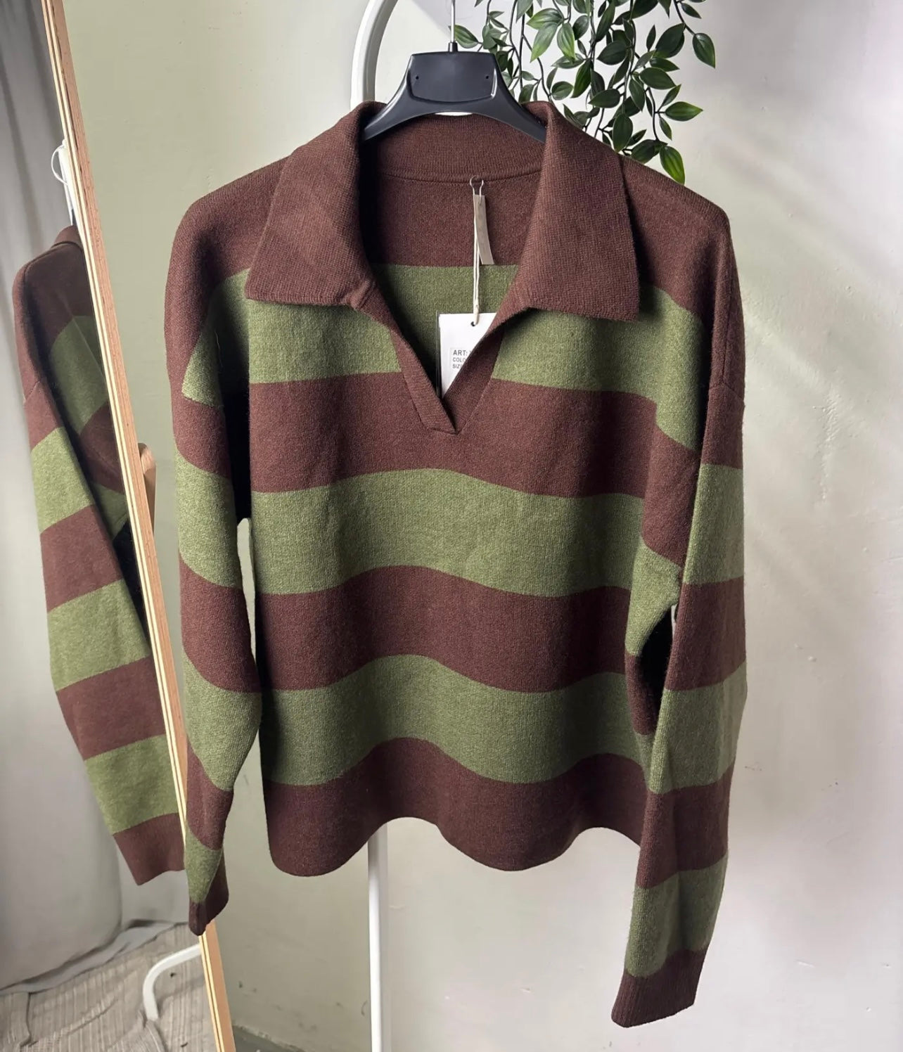 Maglia polo pistacchio