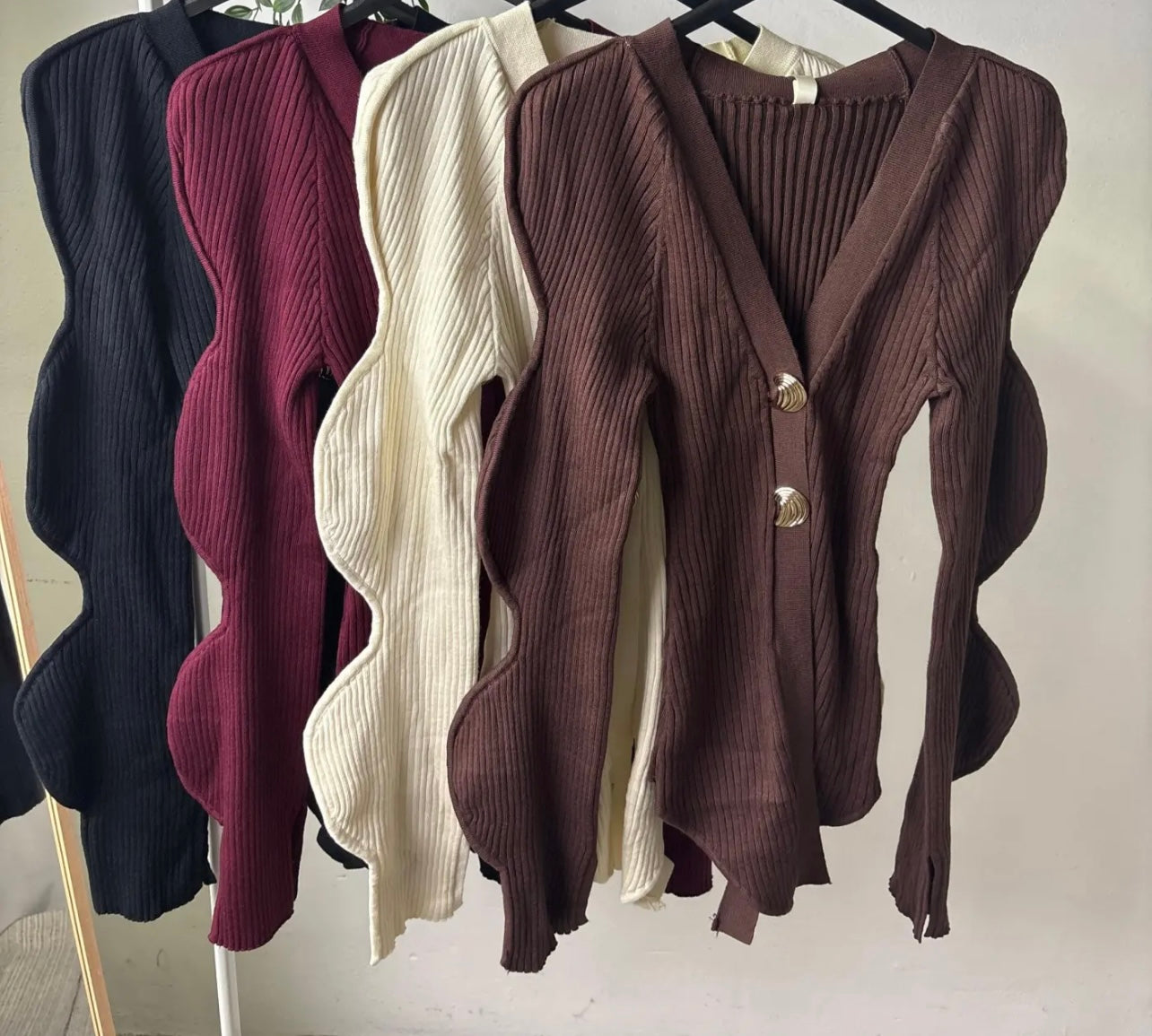 Cardigan wave (digita nelle note il colore che vuoi acquistare)