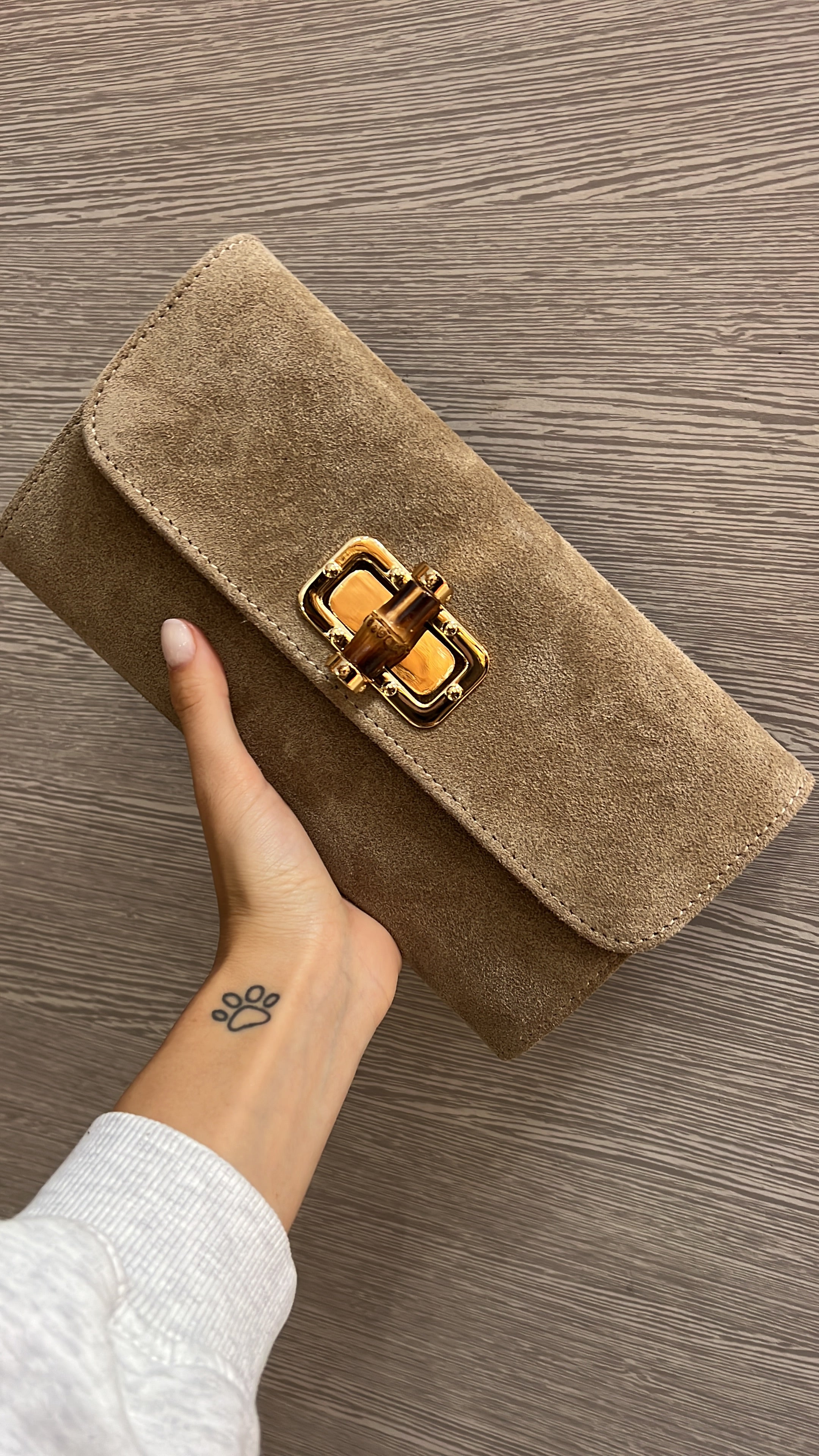 Pochette lunette- cachi