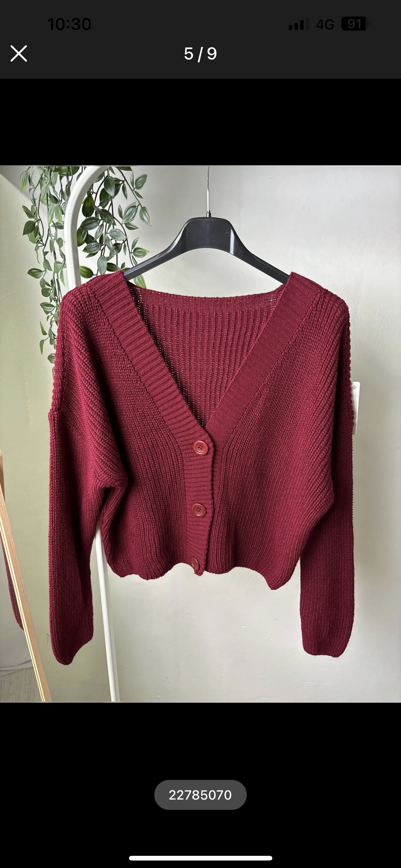 Cardigan Dixy bordeaoux