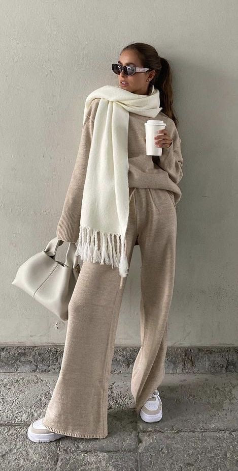 Coordinato in maglia (digita nelle note il colore che vuoi acquistare)