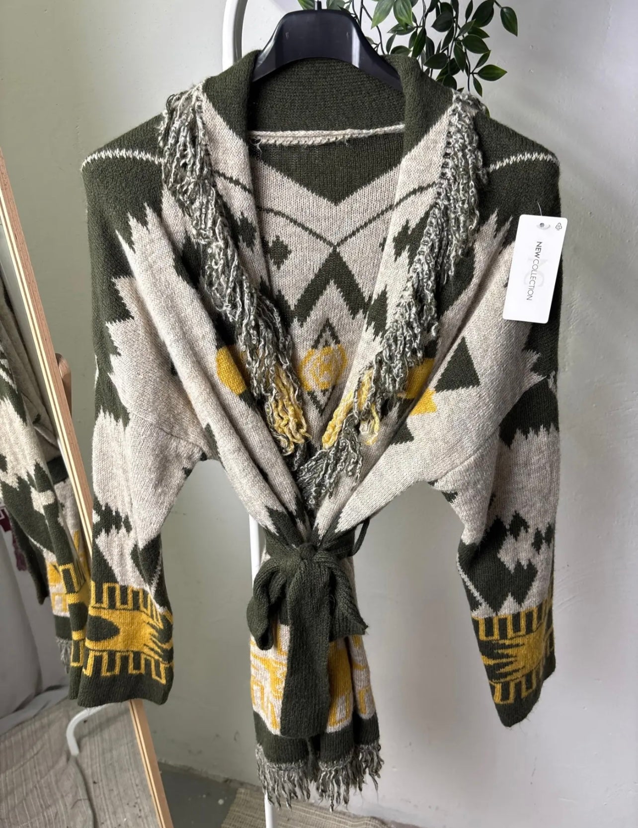 Cardigan ATTIC - pistacchio