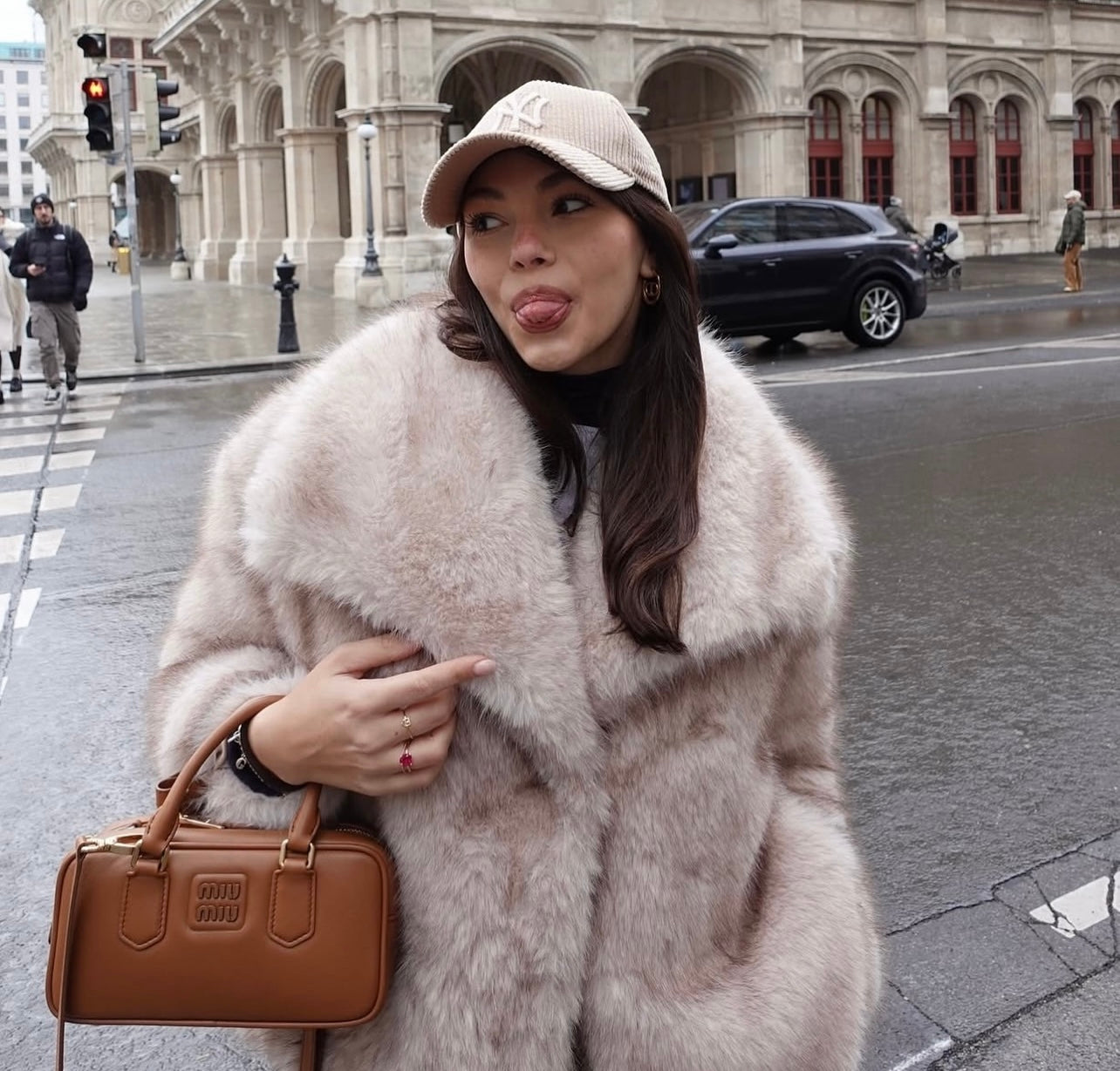 Pelliccia courmayeur- beige